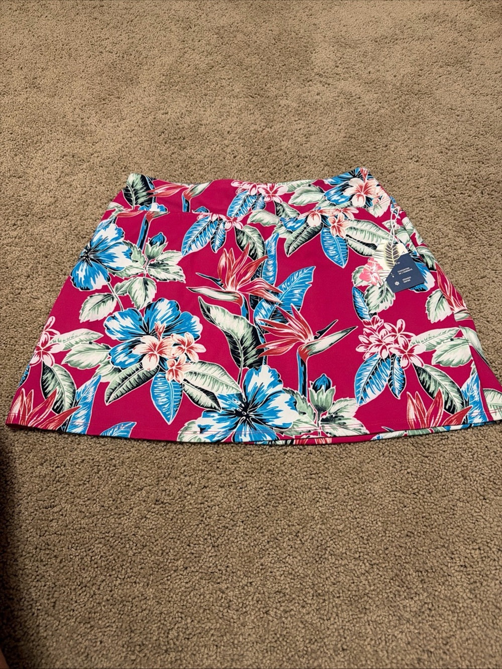 BNWT Tommy Bahama Women's Skort M Golf Pickle Ball Tennis Pockets 15.75"L